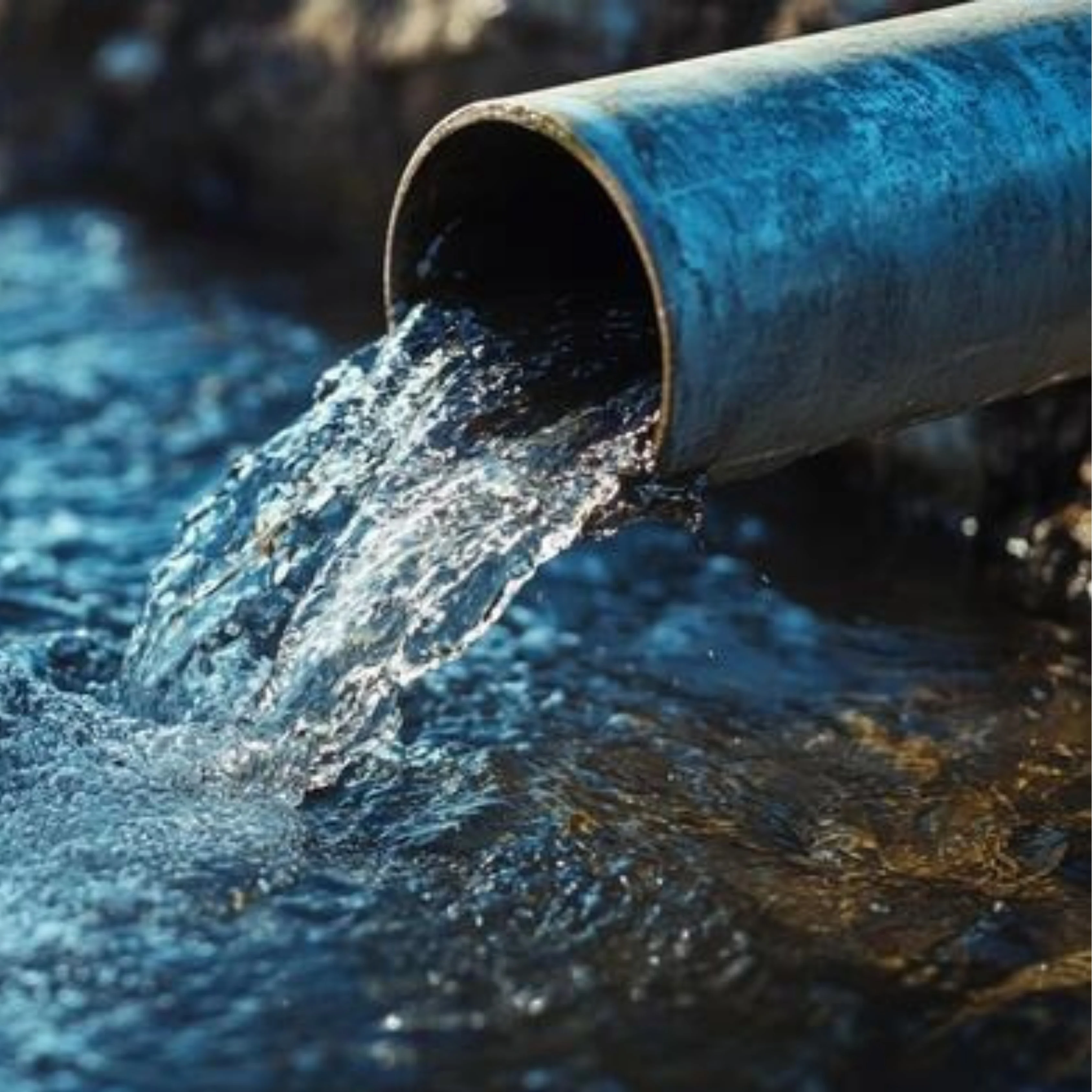 no white stains appear after use of ro water